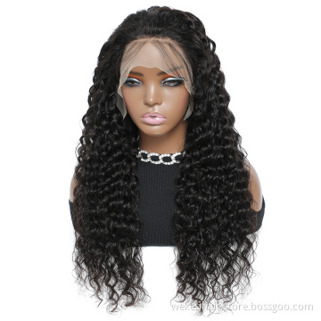 Virgin Cuticle Aligned Vietenam Human Hair Straight HD Lace Wig Transparent Lace Glueless 13*4 HD Lace Frontal Wig Brazilian